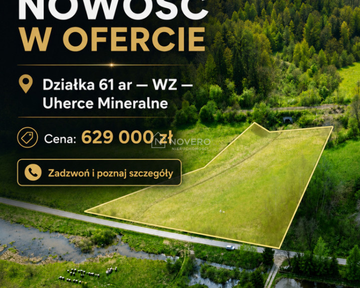 Działka Sprzedaż Uherce Mineralne